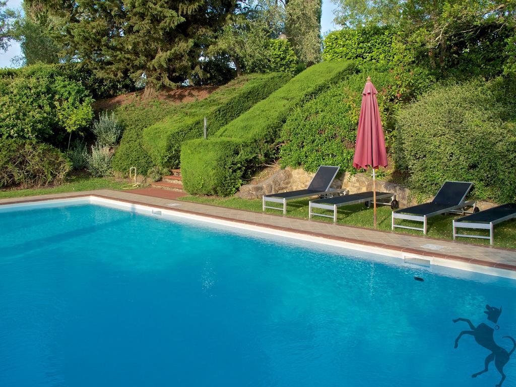 Poggio Rozzi Villa Tavarnelle Val di Pesa Bagian luar foto