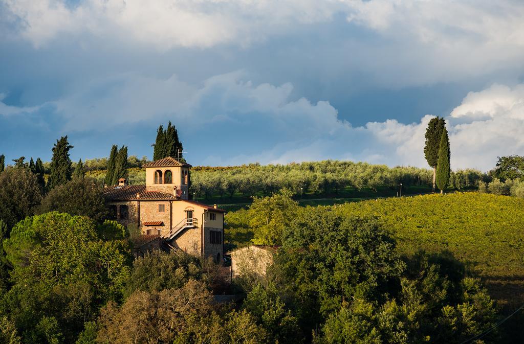 Poggio Rozzi Villa Tavarnelle Val di Pesa Bagian luar foto